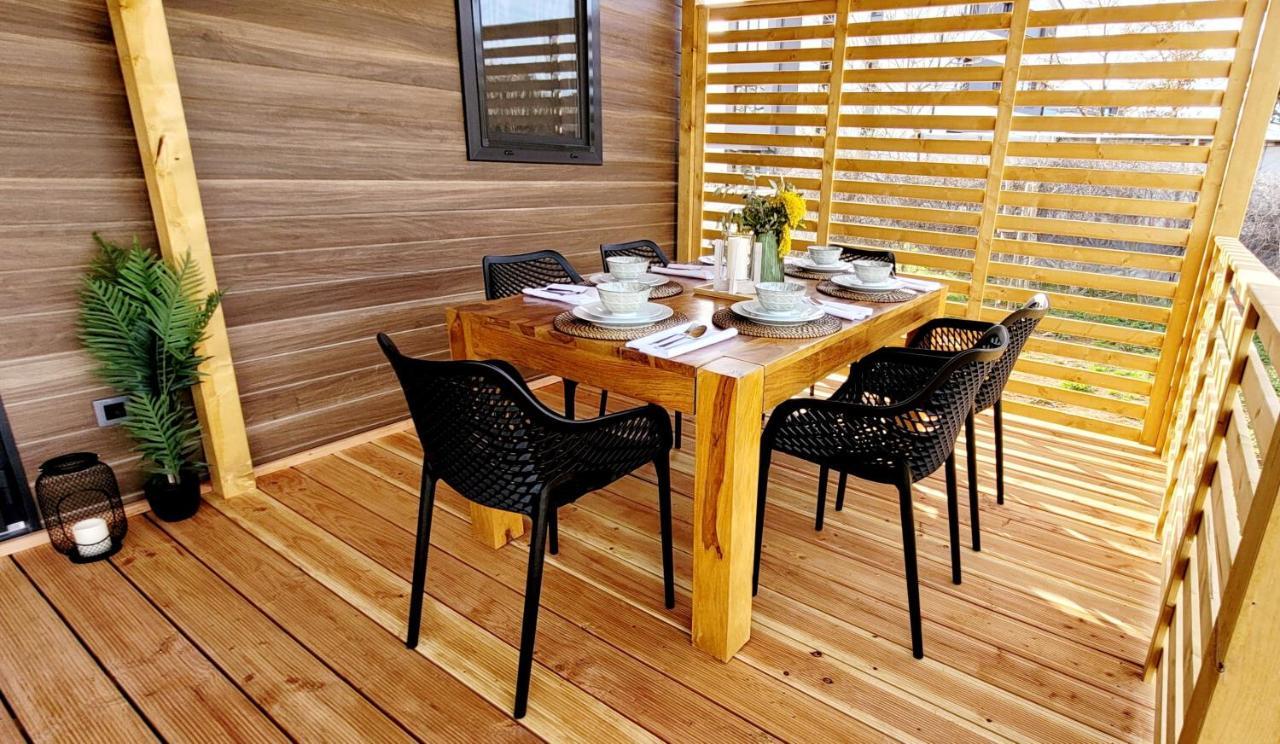 Mobilehome Elena Premium With Pool, Istria Баньоле Екстер'єр фото