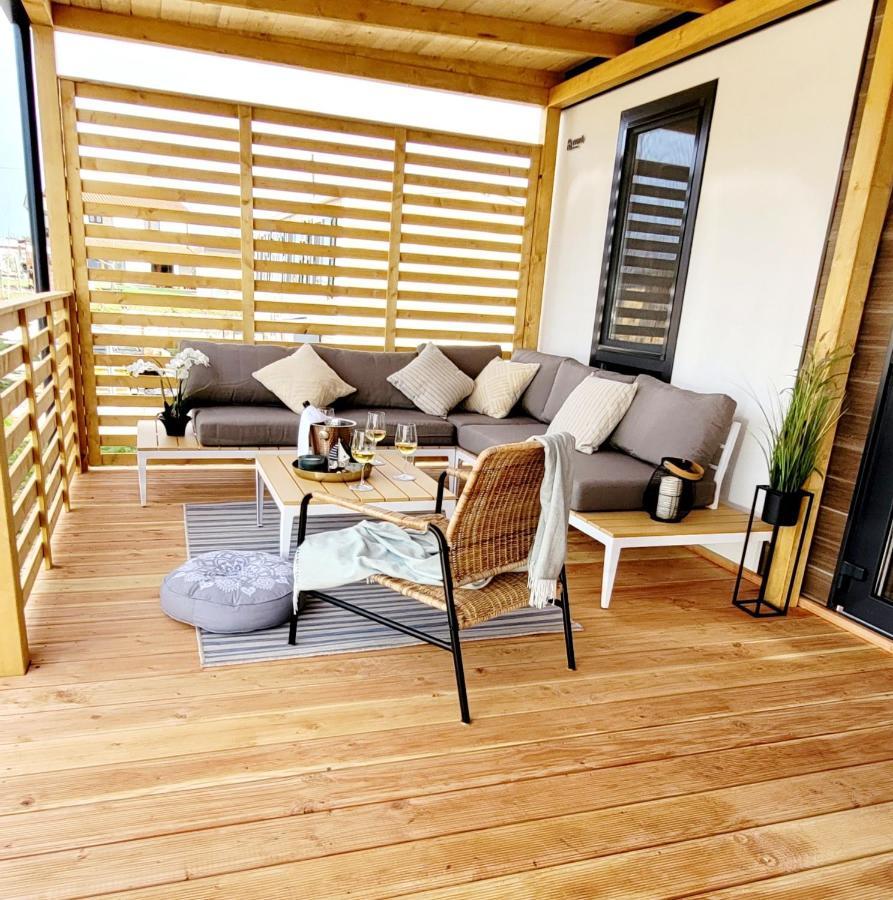 Mobilehome Elena Premium With Pool, Istria Баньоле Екстер'єр фото