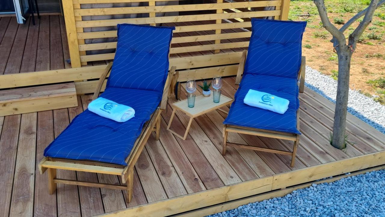 Mobilehome Elena Premium With Pool, Istria Баньоле Екстер'єр фото